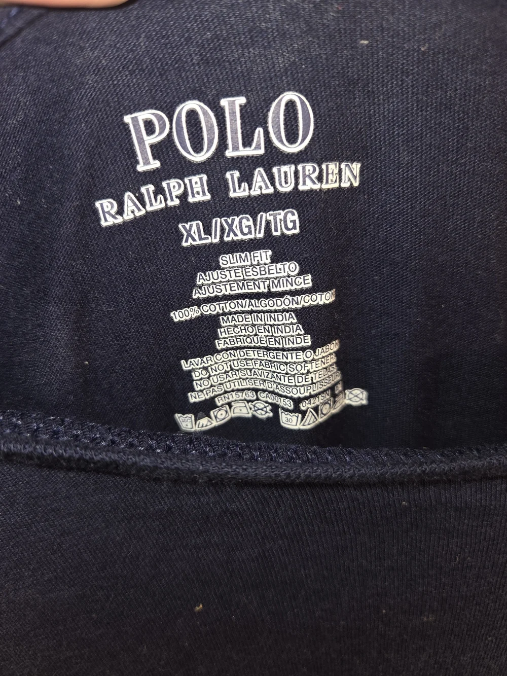 Polo by Ralph Lauren Navy Logo Tee